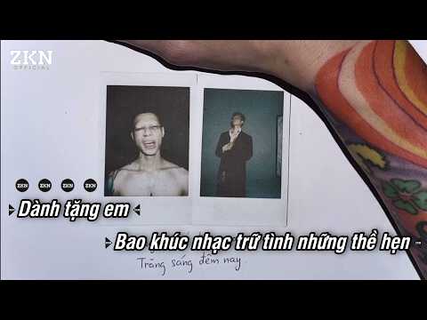 Karaoke NGONGIODEMQUATRANGSANGDEMNAY - NGHIÊM TỔNG & TRẦN TIỂU MUỘI | ZKN Music