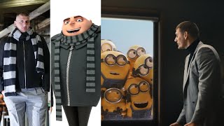 Nikola Jokic in Despicable Me 4 trailer and arrives to game dressed up as Gru 😂