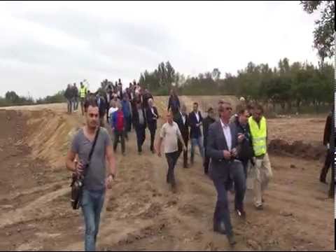 Dig împotriva inundaţiilor amenajat la Icoana şi Corbu