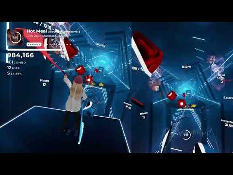 Beatsaber 2022-02-18 / Hot Meal (Thousand Enemies ver.) by Girls Dead EX+
