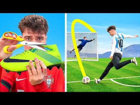 I Tested Ronaldo VS Messi Life Hacks
