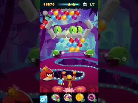 Angry Birds PoP level 687 Drop the Pigs