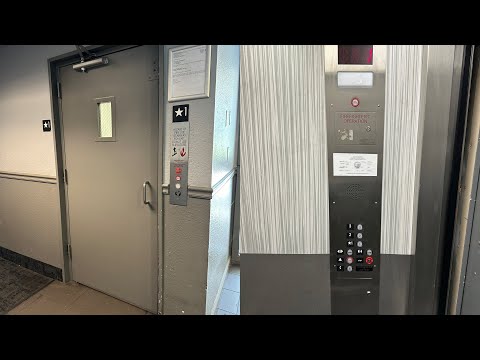 Modded Atlas Hydraulic swing door elevator @ Park Kiely Apartments - San Jose, CA