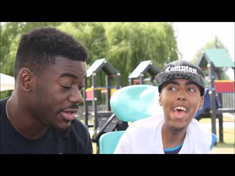 50 Savage meets Woodie Smalls at the Kille Restaurant in Hamme (June 11, 2018)