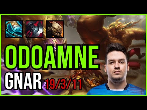 ODOAMNE - GNAR - EUW Challenger - Patch 11.5