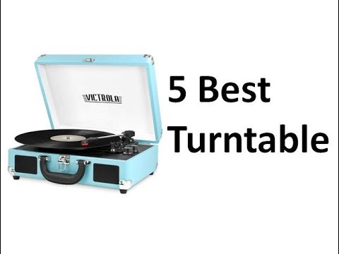 5 Best Turntable Record Players on Amazon || Best Turntable Reviews