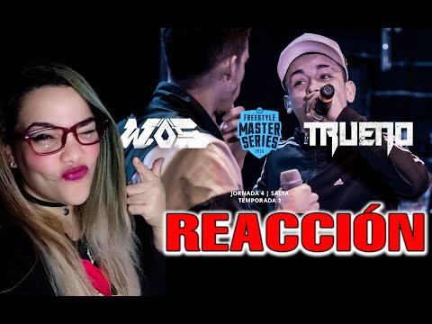Reacción | Freestyle WOS VS TRUENO | Bel