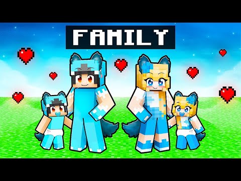 RAISING DIREWOLF FAMILY in Minecraft!!
