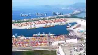 preview picture of video 'Puerto de Manzanillo, Ampliación Zona Norte'