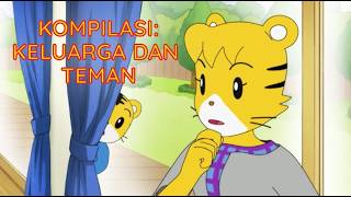 Kompilasi: Keluarga dan Teman | Kartun Anak Bahasa Indonesia | Shimajiro Indonesia