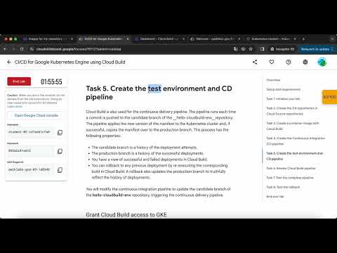 App Dev Deploying the Application into Kubernetes Engine Python GSP188