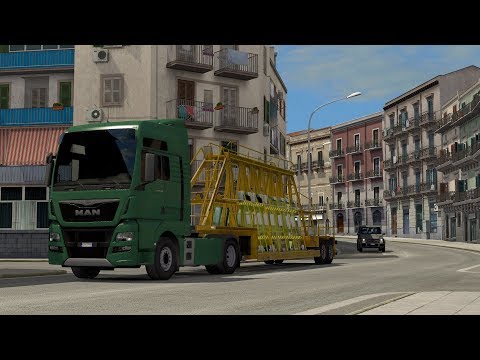 ETS 2 1.35 - MAN TGX 18.480 - Trip: Sassari - Palermo
