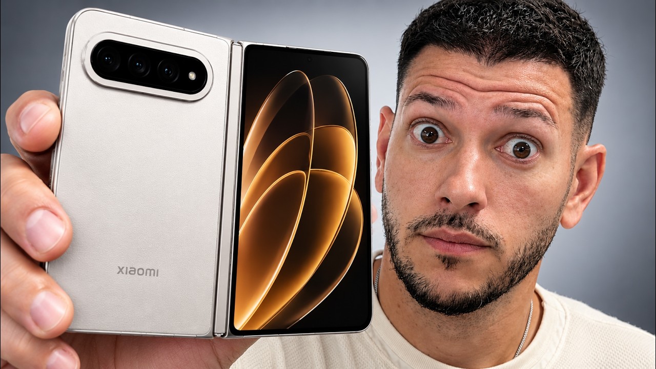 ¡Es OFICIAL! XIAOMI 18 Fold con TODO a por APPLE