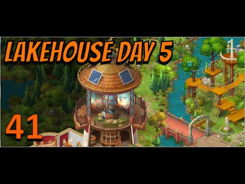 Homescapes Gameplay Walkthrough - The Lake House Day 41