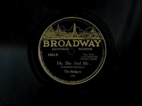 He, She And Me by Sam Lanin and His Orchestra, 1929