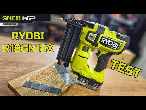 Ryobi HP R18GN18X Nailer - TEST
