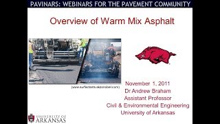 NOTE: there is a new 2021 Pavinar available for warm mix asphalt (see link in description)