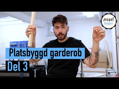 Platsbyggd garderob - Del 3: Lådfronter, täcklister och den korta historien om The Shakers