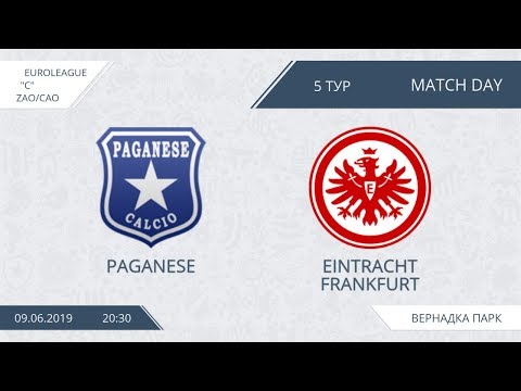 AFL19. EuroLeague. ZAO/CAO. Division C. Day 5. Paganese - Eintracht Frankfurt.
