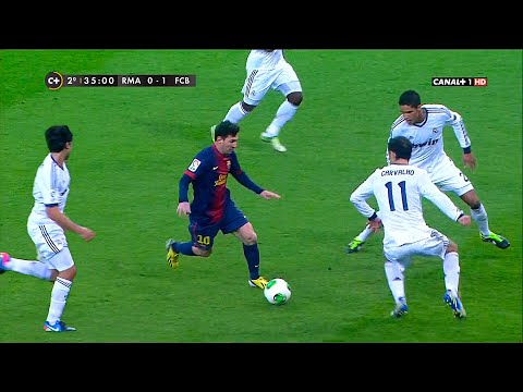Lionel Messi vs Real Madrid (CDR) (Away) 2012-13 English Commentary HD 1080i