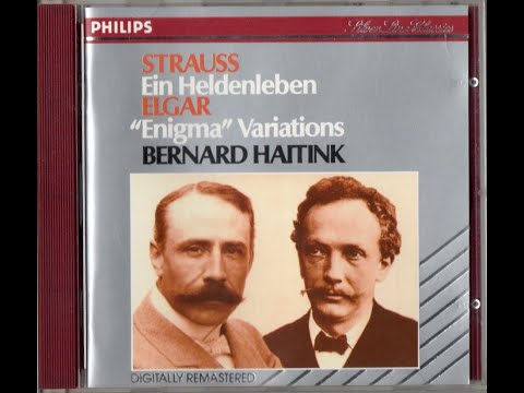 【独CD】R.シュトラウス「英雄の生涯」ハイティンクとロイヤル・コンセルトヘボウ管弦楽団　※1970年録音　アキュフェーズ社CDプレーヤー使用(DP-510、アナログ音声)