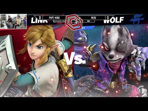 Smash on the Rocks: Endgame - Mizu (Link) Vs. PHP|~King (Wolf, Wario) - Winners Round 3