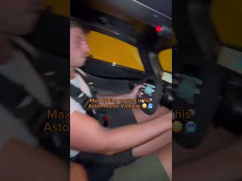 Thumbnail for Max Verstappen Drives His Aston Martin Valkyrie by Aston Martin
