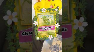 Cleaning This Scyther Pokemon Card For My Favorites Binder
