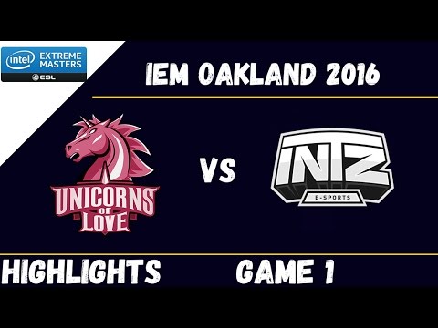 UOL vs ITZ | Game 1 | Highlights IEM Oakland 2016 Unicorns of Love vs INTZ Esports