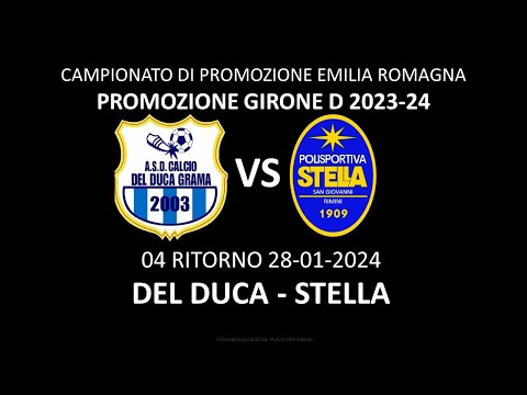 PROMOZIONE GIRONE D, DEL DUCA-STELLA, DEL 28-01-2024