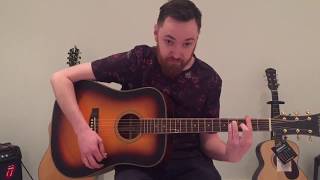 How to play Gerry cinnamon- fortune favours the bold