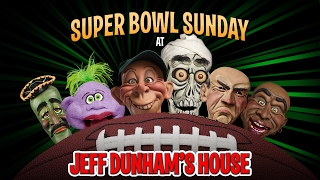 Falcons vs. Patriots! Super Bowl Sunday at Jeff Dunham’s House |JEFF DUNHAM