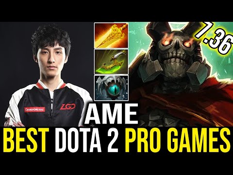 AME - Wraith King 7.36 Gameplay | Chronicles of Best Dota 2 Pro Gameplays