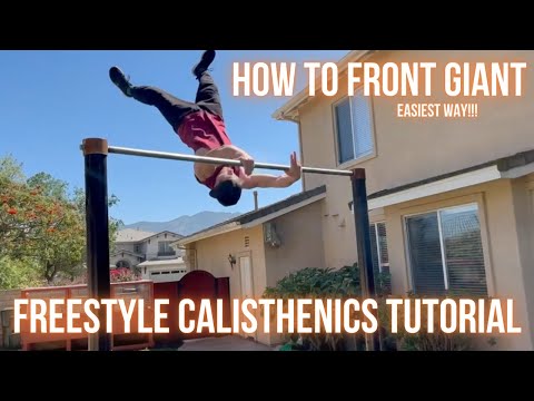 EASIEST WAY to Front Giant Swing | Freestyle Calisthenics Tutorial