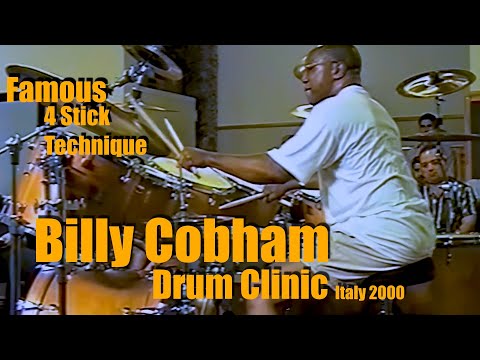 Billy Cobham Drum Clinic 2000