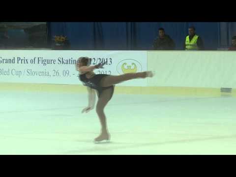 22 Alina FJODOROVA (LAT) - ISU JGP Sencila Bled Cup 2012 Junior Ladies Short Program