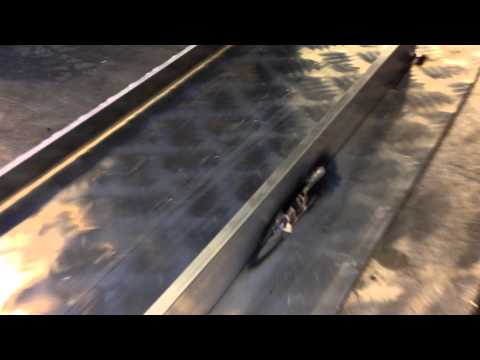 Aluminium Schweißen 1. Versuch