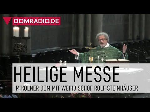 Heilige Messe im Kölner Dom am 10.06.2021 - Weihbischof Rolf Steinhäuser