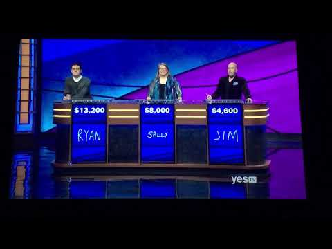 Double Jeopardy, Ryan Bilger Day 2 - $5,000 WAGER on the 2nd Daily Double (7/5/19)