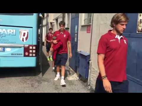 L'arrivo dei granata a Crema