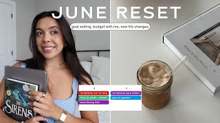 June Reset 2025 | big life update, goals, budget with me, and more