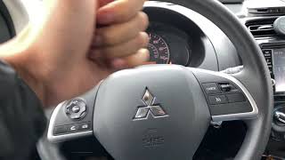 Mitsubishi Mirage – how to open fuel door/gas cap
