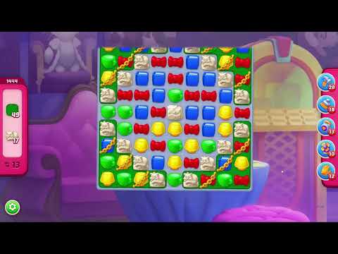 Homescapes Level 1444 - 19 Moves - No Boosters