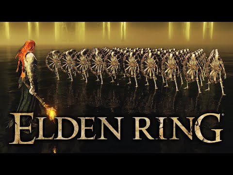 ELDEN RING: 50 Bonewheel Skeletons VS Every Boss