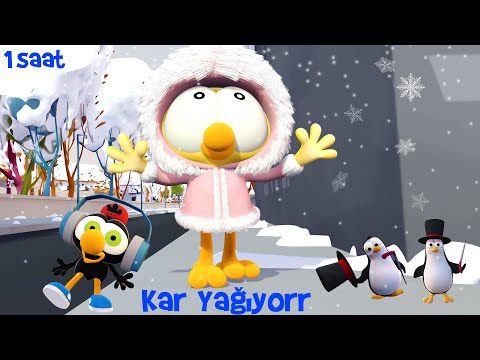 1 SAAT ÇİZGİ FİLM ❄️☃️⛄️#54 - Karlar Yağıyor  ❄️☃️⛄️ | TRT Çocuk - Disney Channel