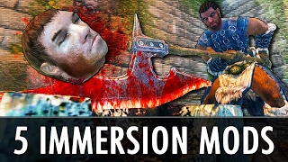 Skyrim Mods: 5 Immersion Mods - Executions, Battle Aftermath & More!