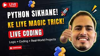 python live coding ( while loop in python )