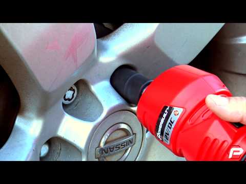 This Power Lug Wrench Uses Car Battery Power to Remove Lug Nuts