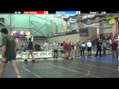 Greco 85 KG Tyler Patrick vs. Josef Rau