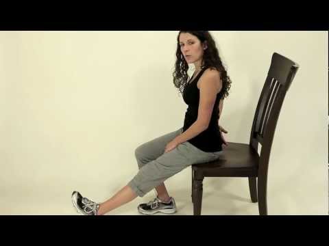 Seated Hamstring Stretch 1